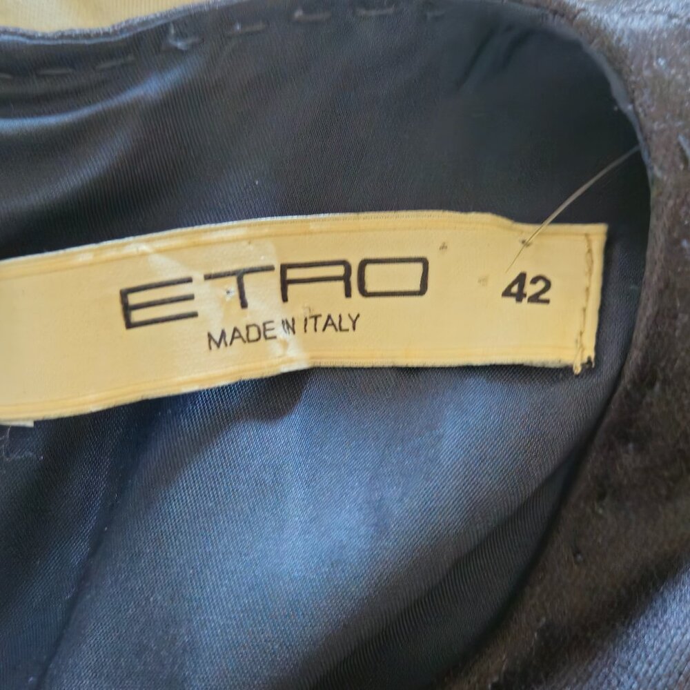 Italian Crepe and Silk Dress